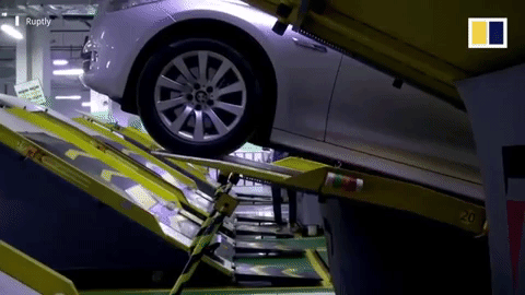 Trung Quốc thử nghiệm bãi đỗ ô tô siêu tiết kiệm diện tích