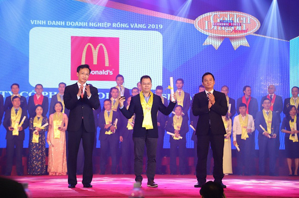 McDonald’s Việt Nam nhận giải ‘Doanh nghiệp phát triển bền vững’