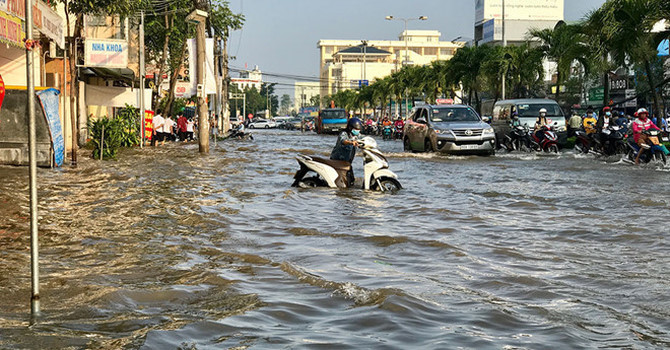 Scientists suggest using sea water to save Mekong Delta from inundation
