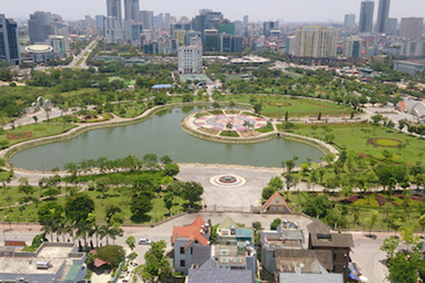 Chủ tịch HN nói về việc lấy đất công viên Cầu Giấy làm bãi đỗ xe ngầm