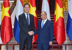Thủ tướng đón, hội đàm với Thủ tướng Vương quốc Hà Lan