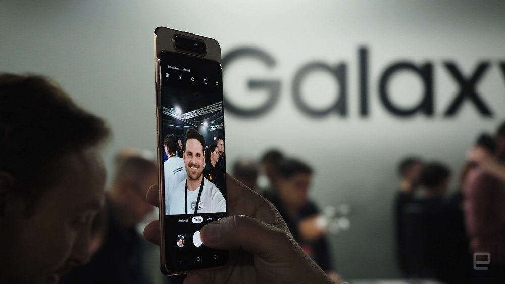 Galaxy A80 ra mắt: Camera trượt xoay 48MP, đỉnh cao cho selfie và livestream
