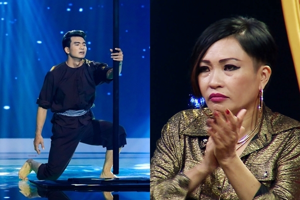 Phương Thanh bật khóc trước màn biểu diễn của 