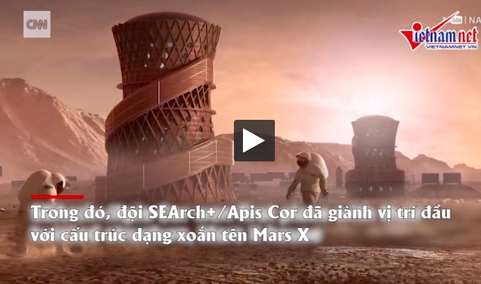 Những mẫu nhà phù hợp với sự sống trên sao Hỏa