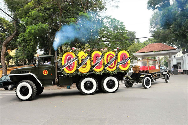 State funeral held for legendary general of Ho Chi Minh Trail