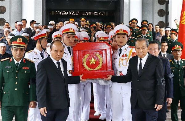 State funeral held for legendary general of Hồ Chí Minh Trail - VietNamNet