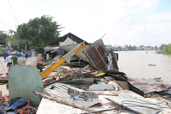 Erosion-prevention measures urgently needed in Mekong Delta