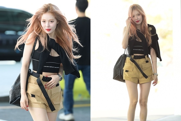 HyunA bị chế giễu vì mặc mát mẻ bất chấp thời tiết