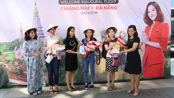 Thêm đường bay thẳng từ Đà Nẵng đến Chiang Mai