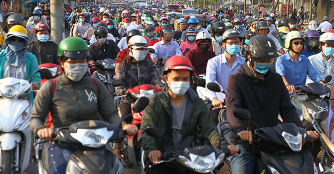 When will motorcycle emissions be put under control?