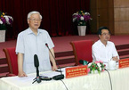 Tổng bí thư, Chủ tịch nước làm việc với lãnh đạo chủ chốt tỉnh Kiên Giang