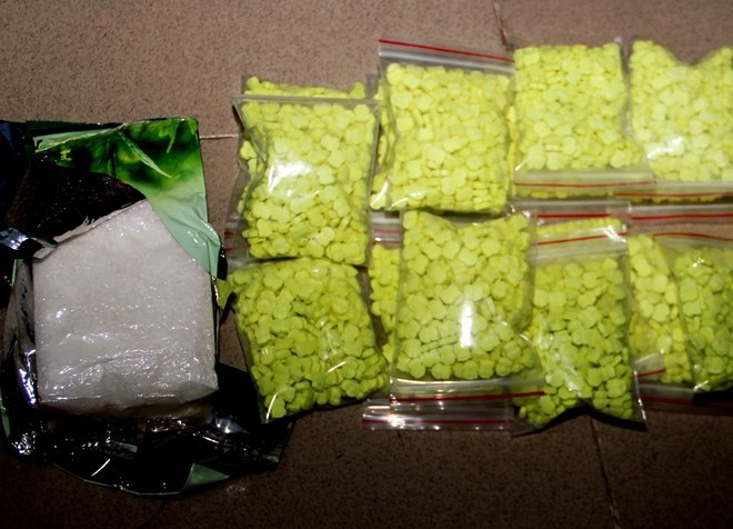An Giang: Five seized in major cross-border drug trafficking ring