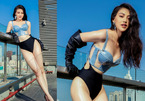 Hoa hậu Phương Khánh diện bikini nóng bỏng, khoe chân dài thẳng tắp sau khi giảm 10 kg
