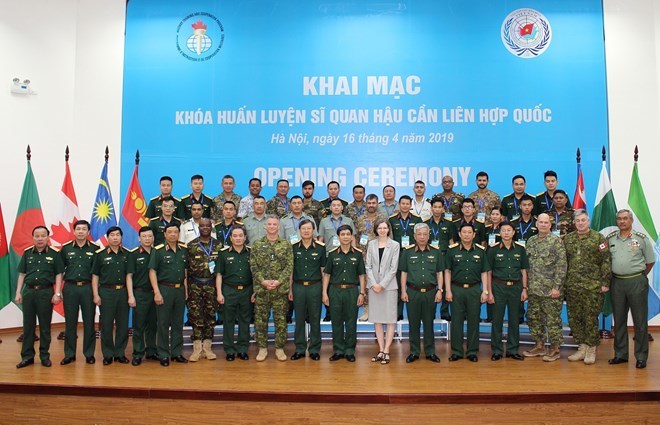 Training course for UN logistics officers opened in Hanoi