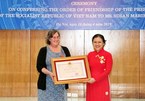Vietnam honours US woman for Agent Orange relief work