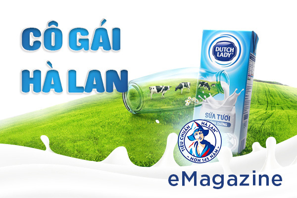 Chuẩn định vị thương hiệu của sữa tươi Cô Gái Hà Lan