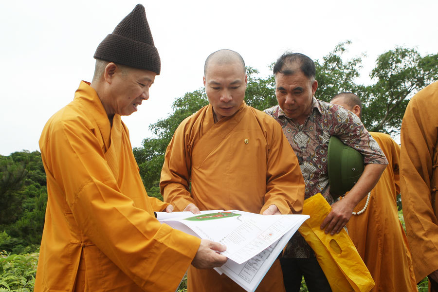 Sắp có ngôi chùa tại Đảo Trần