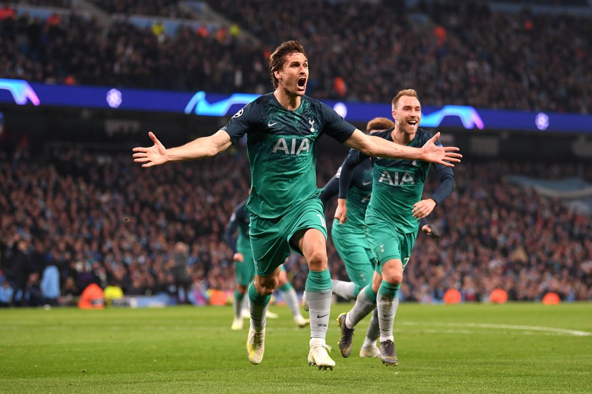 Tottenham hất Man City ra khỏi C1 sau màn rượt đuổi 