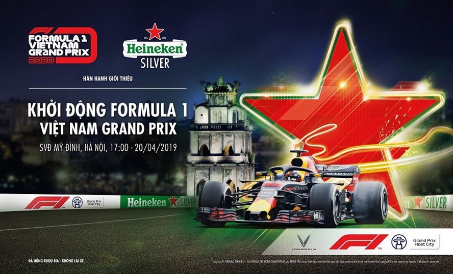 F1 Vietnam Grand Prix kick-off event held at My Dinh Stadium