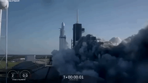 Xem toàn cảnh SpaceX phóng thành công tên lửa mạnh nhất hành tinh