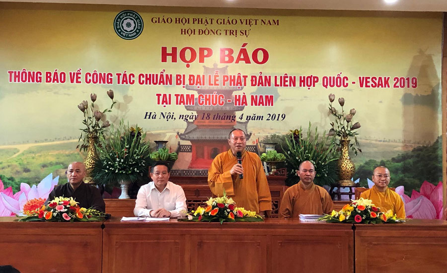 105 nước tham gia Đại lễ Phật Đản Liên Hợp Quốc Vesak 2019 tại Việt Nam