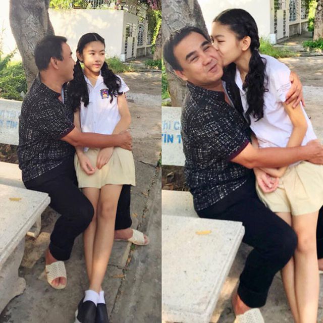 Con gái Quyền Linh ra dáng thiếu nữ xinh đẹp dịu dàng như 