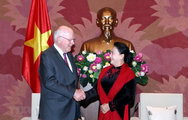 Vietnam's National Assembly Chairwoman affirms Vietnam’s ties with US