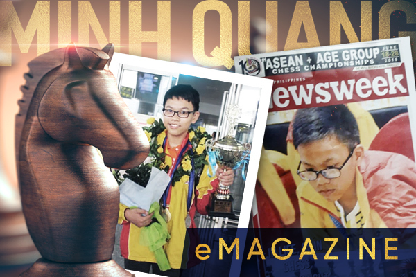 'Cú sốc' giúp cậu học trò 14 tuổi giành huy chương vàng cờ vua châu Á