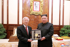 Chủ tịch Kim Jong-un gửi lời cảm ơn Tổng bí thư, Chủ tịch nước Nguyễn Phú Trọng