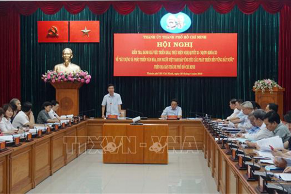 Đoàn kiểm tra TƯ làm việc với TPHCM về thực hiện Nghị quyết số 33
