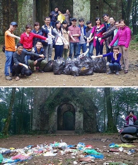 Younger generation build awareness via the Trashtag Challenge