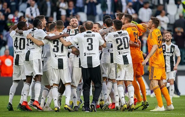 Ronaldo góp công, Juventus vô địch Serie A trước 5 vòng đấu