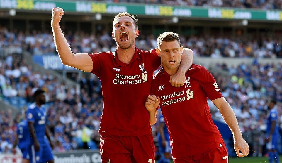 Liverpool chiếm lại ngôi đầu của Man City