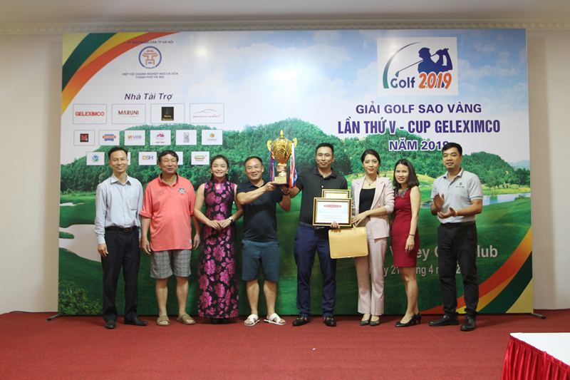 Golfer Lê Minh Hoàng vô địch giải Golf Sao vàng 2019