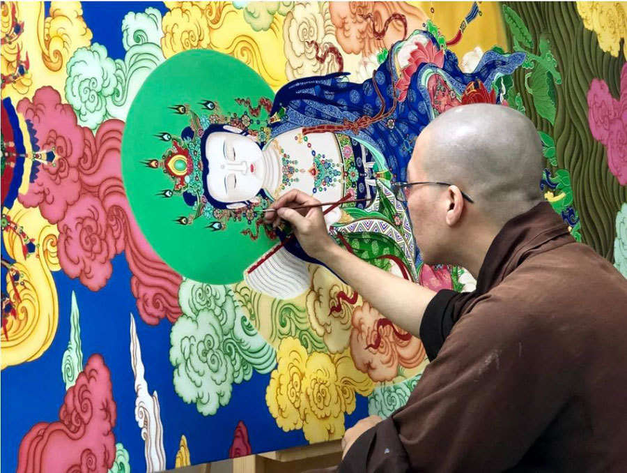 Triển lãm tranh Thiền lần đầu tổ chức tại Việt Nam
