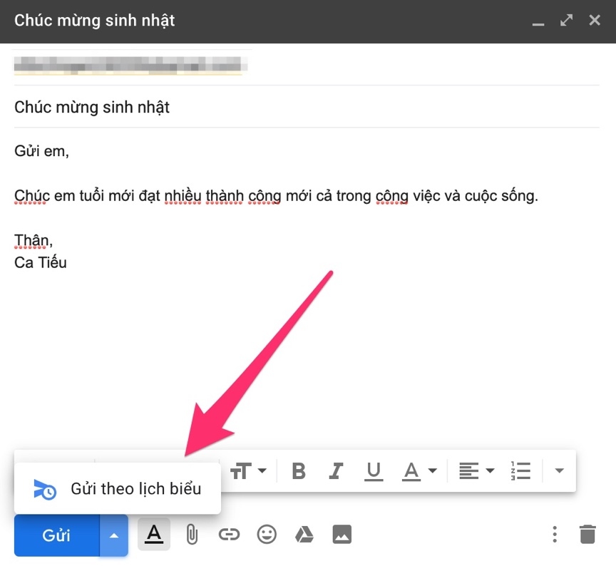 Thủ thuật Gmail: Cách hẹn giờ gửi email tự động