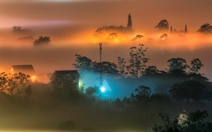 Exploring Da Lat amid fog in April