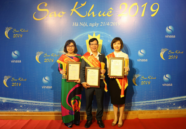 BIDV giành 3 giải Sao Khuê 2019