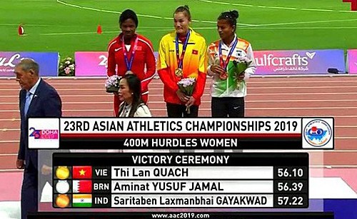 Quách Thị Lan giành HCV châu Á, suýt có vé tới Olympic 2020