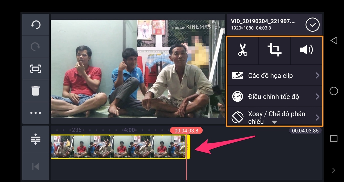 Chỉnh sửa video trên Android bằng ứng dụng miễn phí Kinemaster