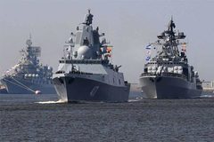Dàn tàu chiến hùng hậu của Hạm đội Thái Bình Dương Nga