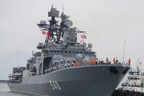 Dàn tàu chiến hùng hậu của Hạm đội Thái Bình Dương Nga