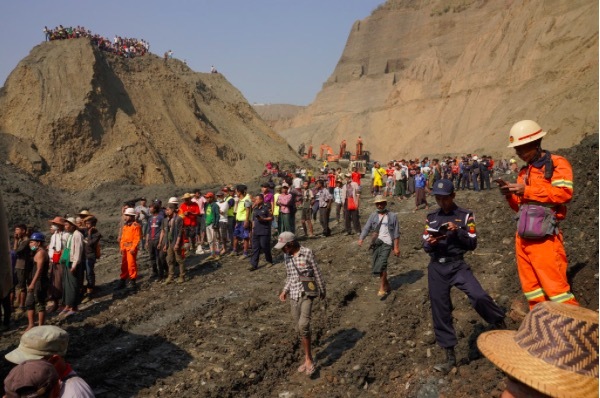Thảm hoạ tại mỏ ngọc Myanmar, hơn 50 người chết