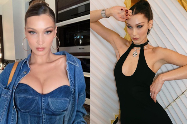 Bella Hadid khoe ngực gây ngộp thở, bị nghi phẫu thuật thẩm mỹ