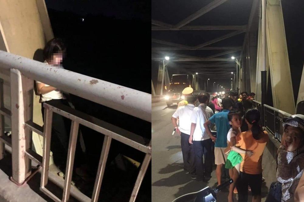 Bắc Ninh: Goá phụ bỏ lại 2 con, nhắn tin trước khi nhảy cầu Hồ tự tử