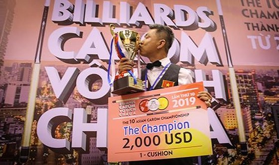 VN player wins tenth Asian Carom Champ