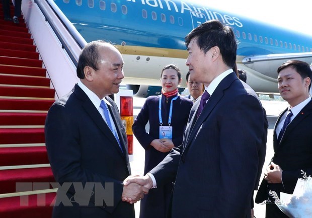 Vietnamese PM arrives in Beijing for second Belt and Road Forum