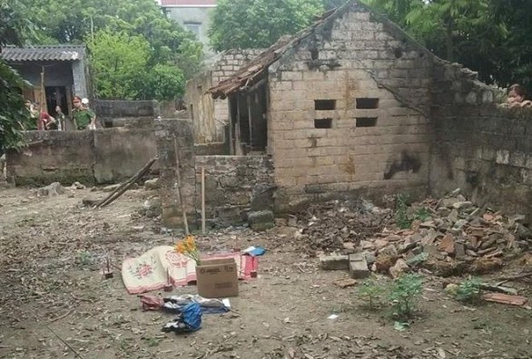 Bé trai 7 tuổi ở Hà Nội bị bác rể sát hại, vùi dưới đống gạch