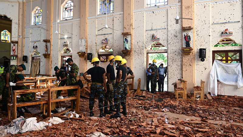 Sri Lanka đột ngột sửa số người chết vì khủng bố