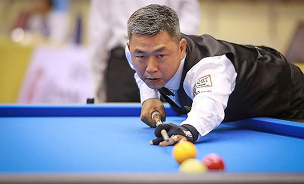 Vietnamese cueist Nai eliminated at Asian Carom Champ